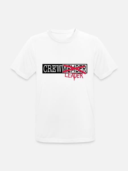 Crew Members - Men's Breathable T-Shirt - white