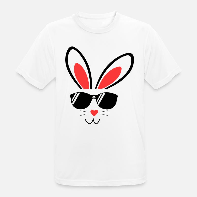 Rabbit, Rabbit, Easter rabbit - Men's Breathable T-Shirt - white