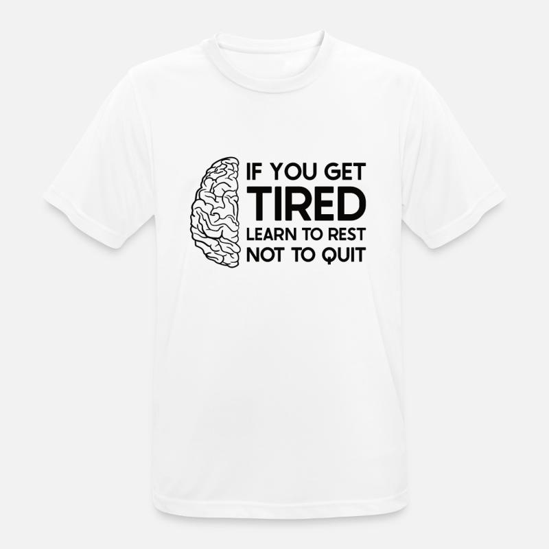 Schlaganfall Survivor Schlaganfall Bewusstsein - Männer T-Shirt atmungsaktiv - Weiß