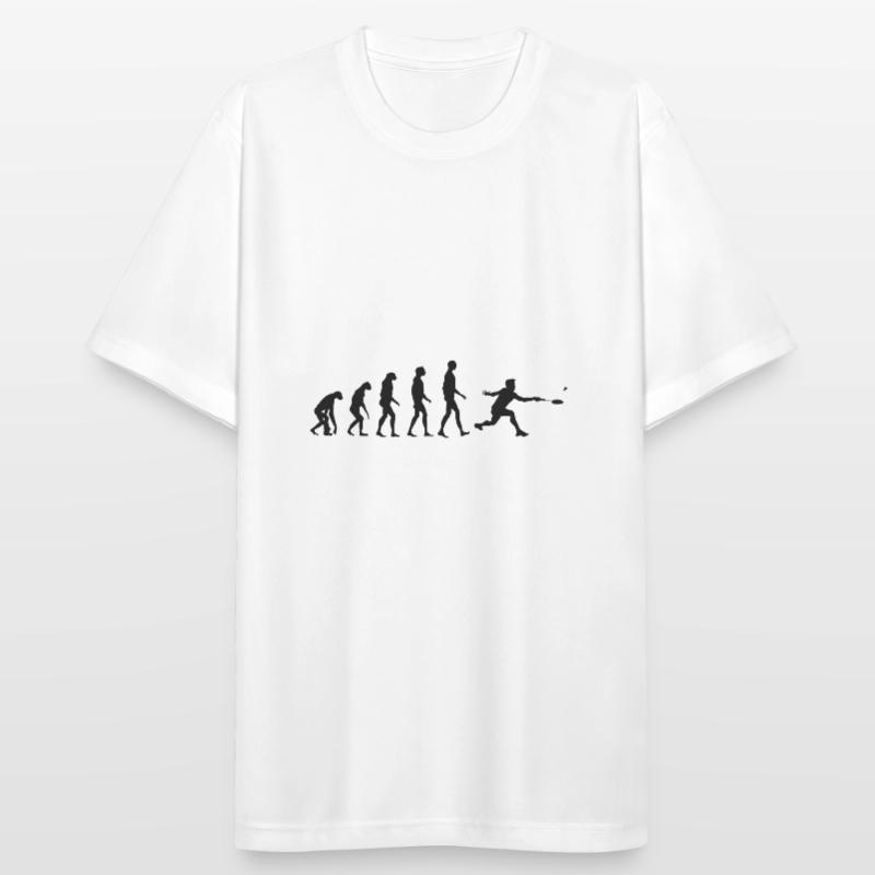 Cadeau d'évolution de badminton d'évolution de volant T-shirt respirant Homme