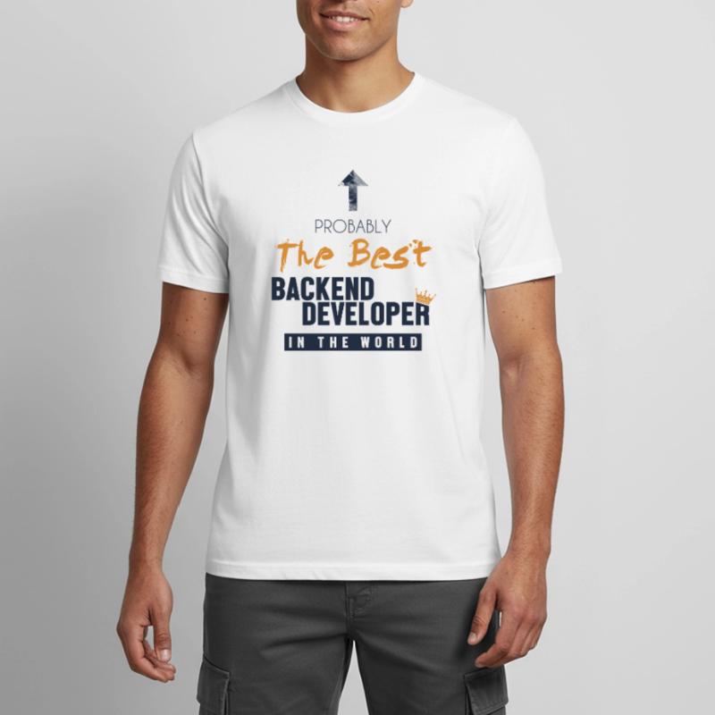 Best Backend Developer World Developer Coder T-shirt respirant Homme
