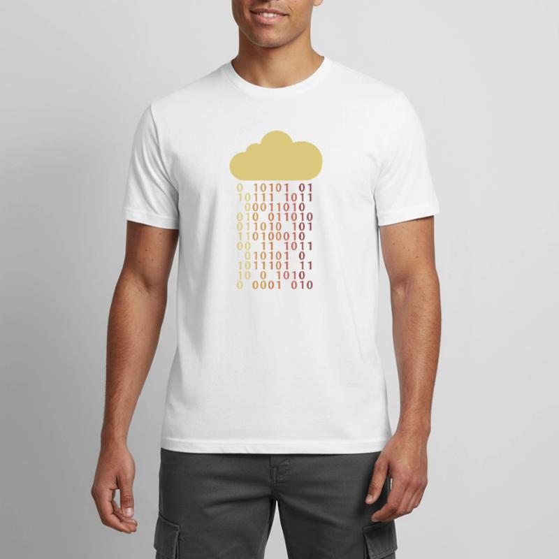 Cloud Bit Sysadmin Admin IT Specialist Men's Breathable T-Shirt