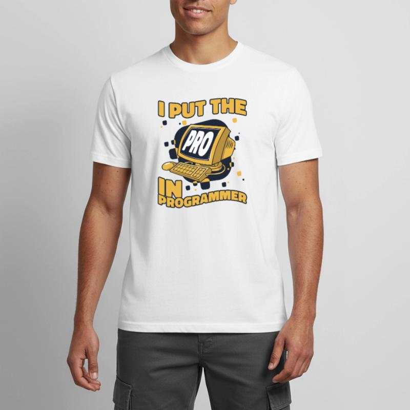 J’ai mis le pro dans Programmeur Developer Coder T-shirt respirant Homme