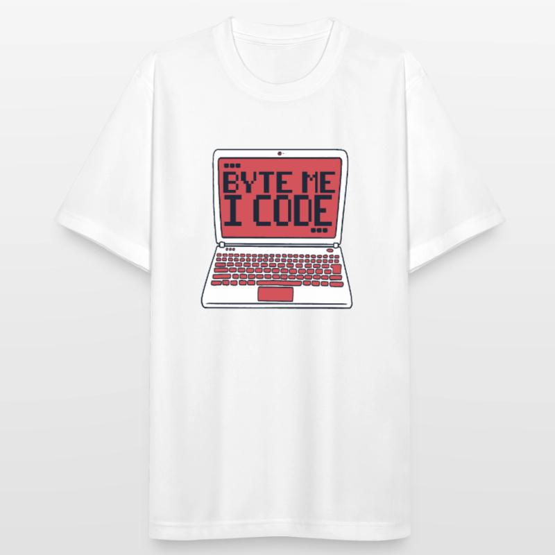 Byte Me I Code Developer Software Developer Men's Breathable T-Shirt