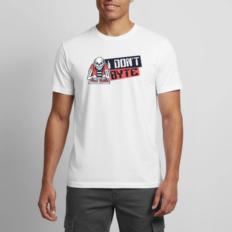 I Don't Byte Software Engineer Developer Coder Men's Breathable T-Shirt