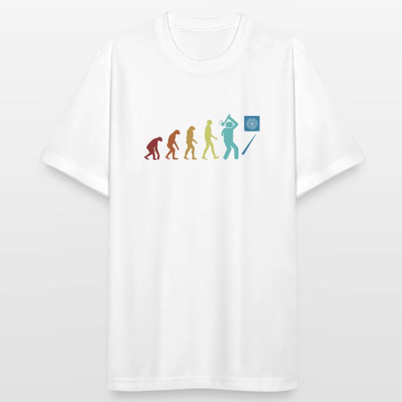 Axe Throwing Evolution Axe Throwing Game Axe Men's Breathable T-Shirt