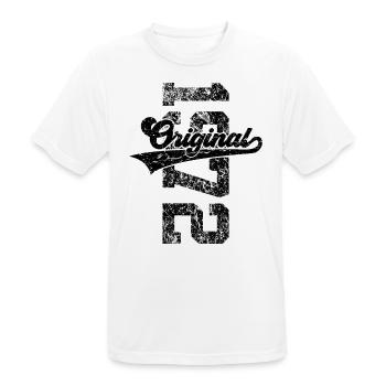 54E ANNIVERSAIRE ORIGINAL 1972 - T-shirt respirant Homme - blanc - Devant - AI Model Male 185 dark (185cm)