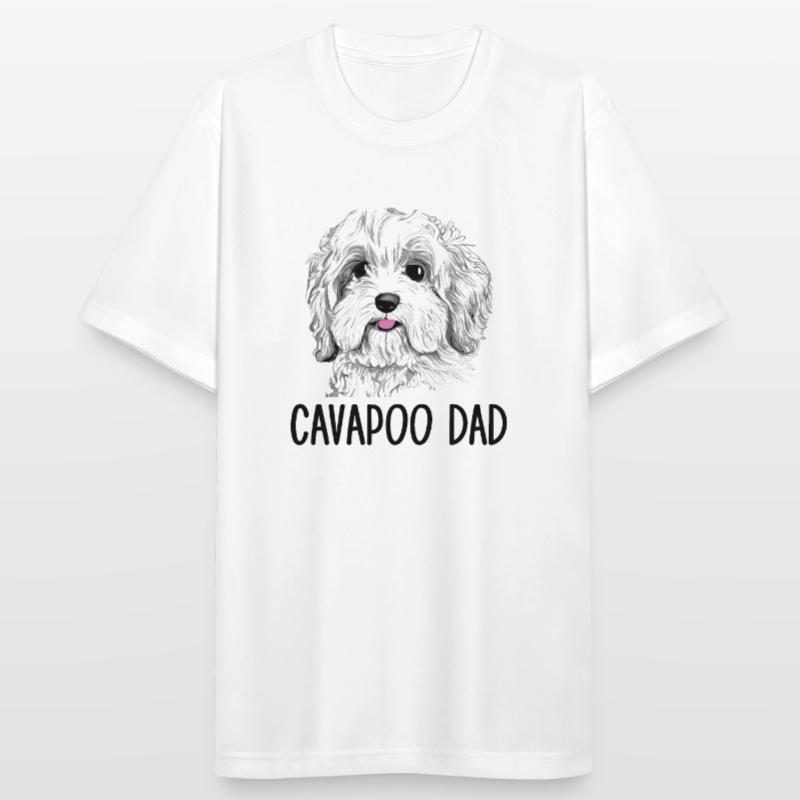 Cavapoo Papa, Cavapoo T-shirt respirant Homme