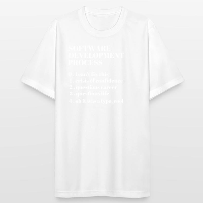 Softwareentwicklung Funny Coding Programming Männer T-Shirt atmungsaktiv