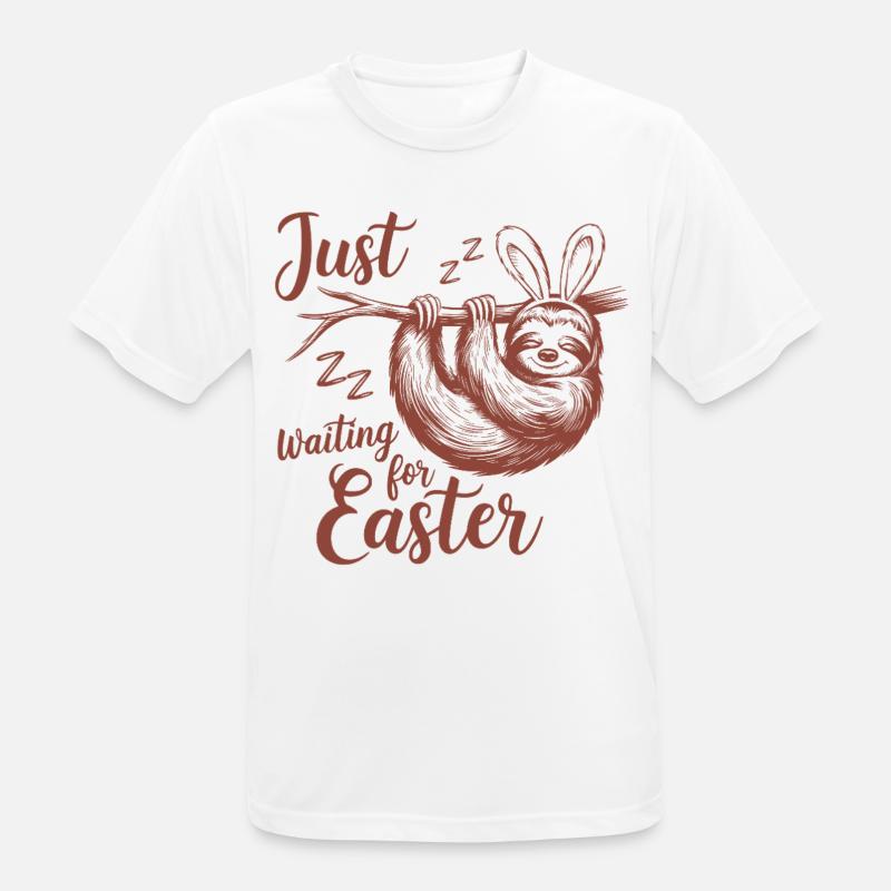 Just Waiting For Easter - Men's Breathable T-Shirt - white