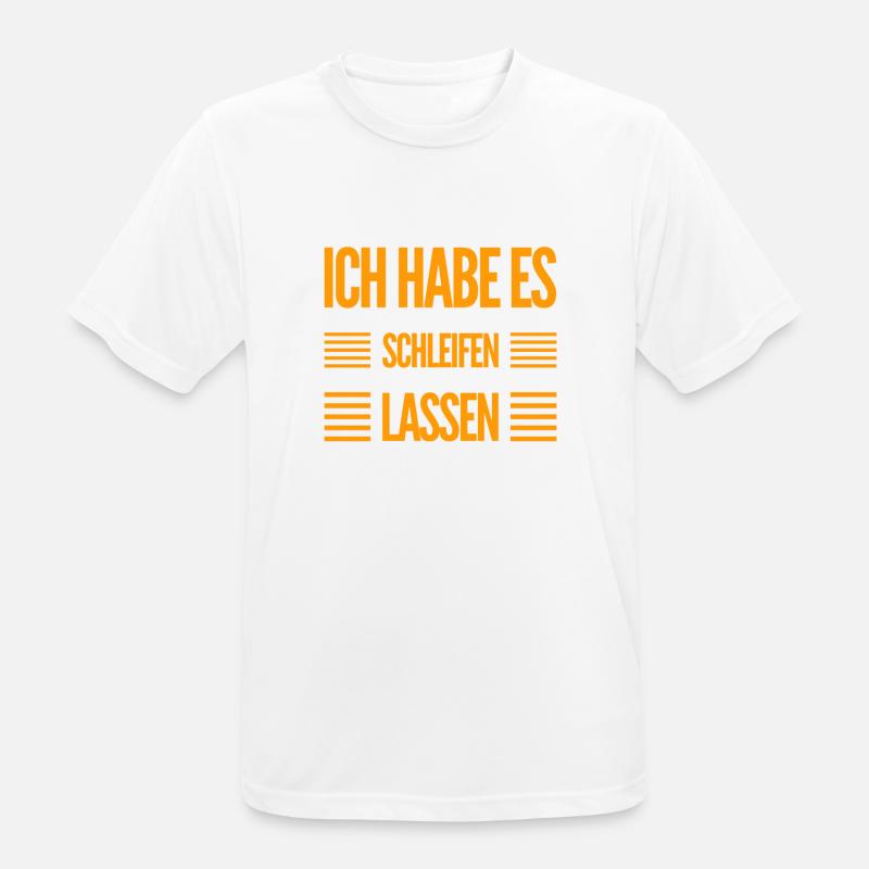 jetzt wird es anders - Männer T-Shirt atmungsaktiv - Weiß