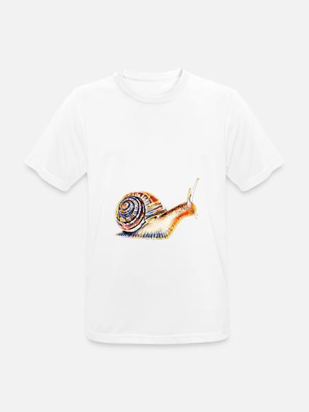 slug - Men's Breathable T-Shirt - white