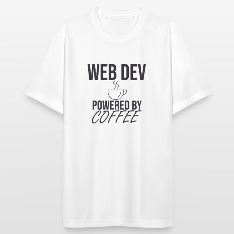 "Web Developer Coffee | Web Developer" Men's Breathable T-Shirt