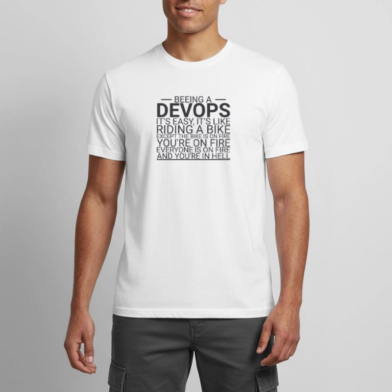 "DevOps Hell | Software Development" Men's Breathable T-Shirt