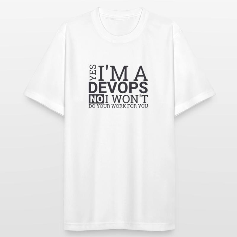 DevOps Work | Software Development" Men's Breathable T-Shirt
