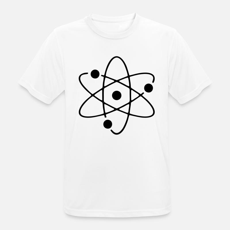Atom - Men's Breathable T-Shirt - white