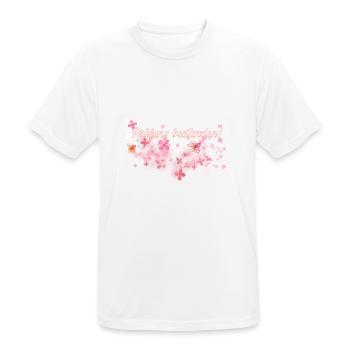 Prüfung bestanden! - Männer T-Shirt atmungsaktiv - Weiß - Vorne - AI Model Male 185 dark (185cm)