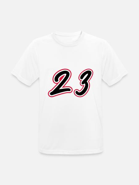 23 Number symbol - Men's Breathable T-Shirt - white