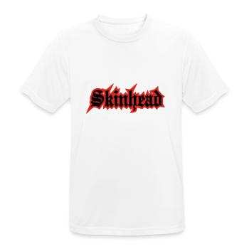 Working Class Skinhead Oi! Antiracist Bootboys My - T-shirt respirant Homme - blanc - Devant - AI Model Male 185 dark (185cm)