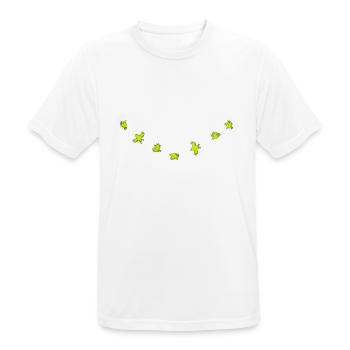 Birdies - T-shirt respirant Homme - blanc - Devant - AI Model Male 185 dark (185cm)