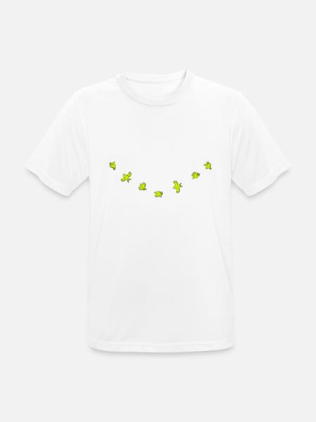 Birdies - T-shirt respirant Homme - blanc