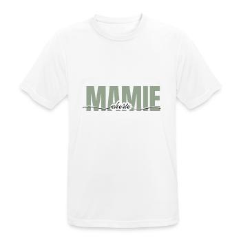 Granny Darling - Oma Geschenk - Männer T-Shirt atmungsaktiv - Weiß - Vorne - AI Model Male 185 dark (185cm)