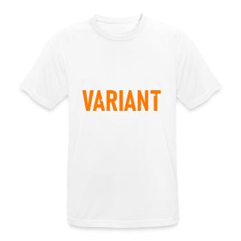 Variante - T-shirt respirant Homme - blanc - Devant - AI Model Male 185 dark (185cm)