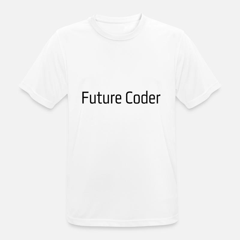 Future Coder - Men's Breathable T-Shirt - white