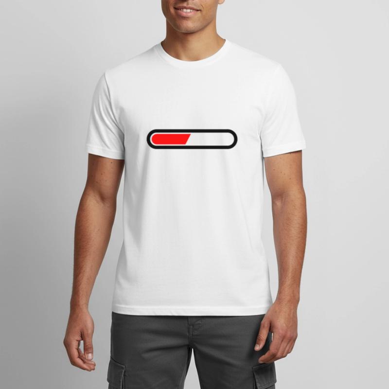 Loading bar vector loaded Loading Design 002 Men's Breathable T-Shirt