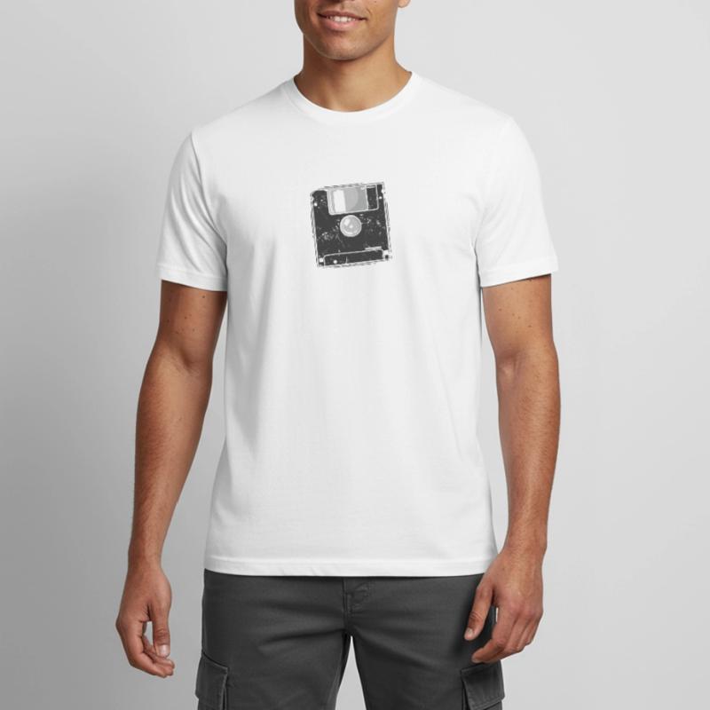 Floppy Disk Storage Module Disk Men's Breathable T-Shirt