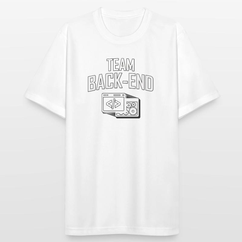 TEAM BACK-END, Programmer, Coder, Computer Scientist Men's Breathable T-Shirt