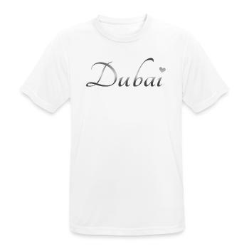 Dubaï - T-shirt respirant Homme - blanc - Devant - AI Model Male 185 dark (185cm)