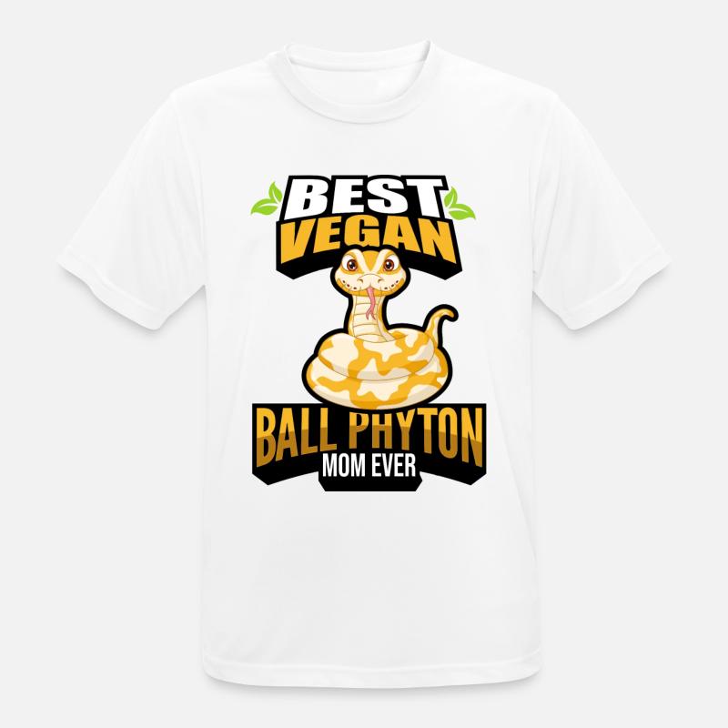 King Python - Men's Breathable T-Shirt - white