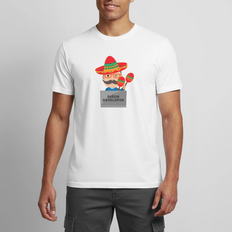 Señor Developer Senior Developer - Idée cadeau T-shirt respirant Homme