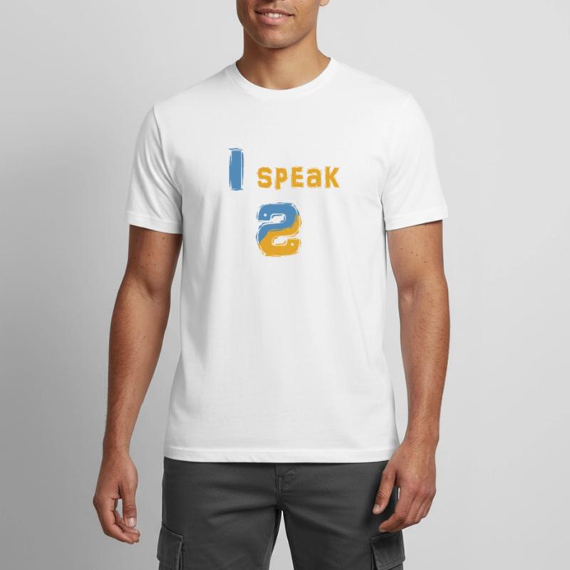 I Speak Python - For all Coder in Python Männer T-Shirt atmungsaktiv