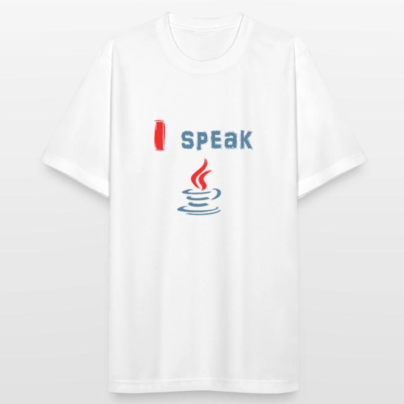 I Speak Java - Ich Spreche Java Männer T-Shirt atmungsaktiv