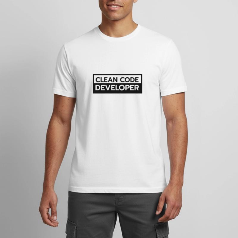 Clean Code Developer Coder Programmer Gift Men's Breathable T-Shirt