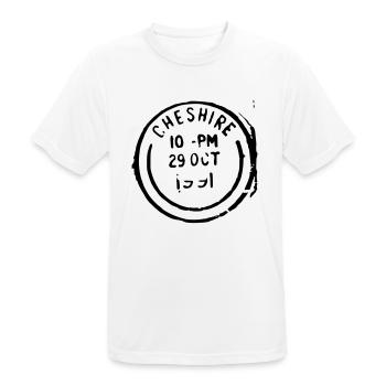 Post Gift Gift Idea - Men's Breathable T-Shirt - white - Front - AI Model Male 185 dark (185cm)