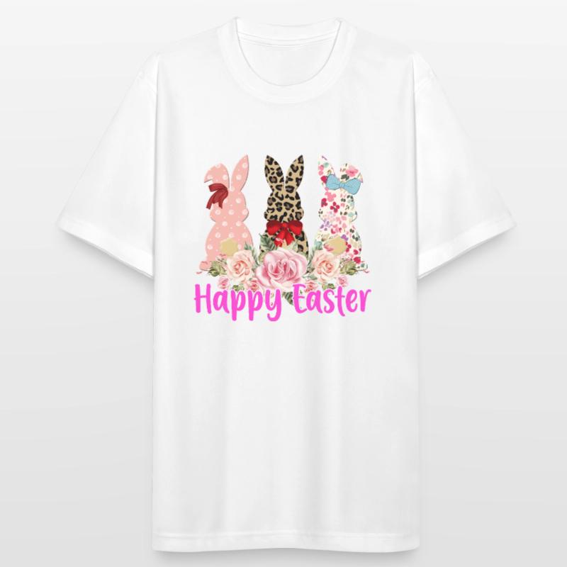 Happy Easter Easter Easter Egg Easter Celebration Easter Men's Breathable T-Shirt
