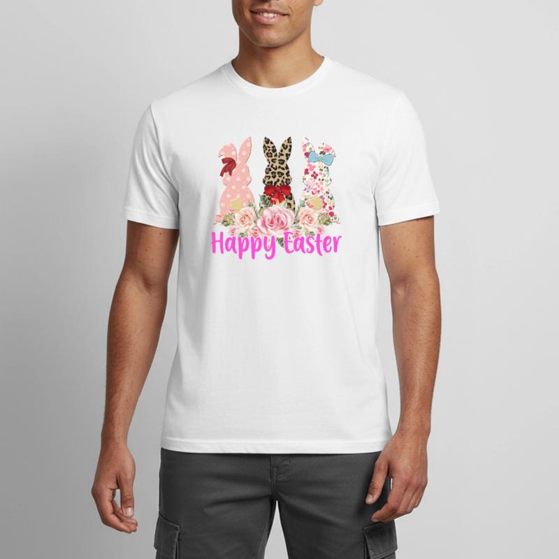 Happy Easter Easter Easter Egg Easter Celebration Easter Men's Breathable T-Shirt