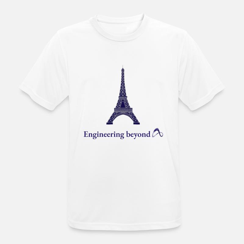 Engineering Beyond Infinity - Architects - Men's Breathable T-Shirt - white