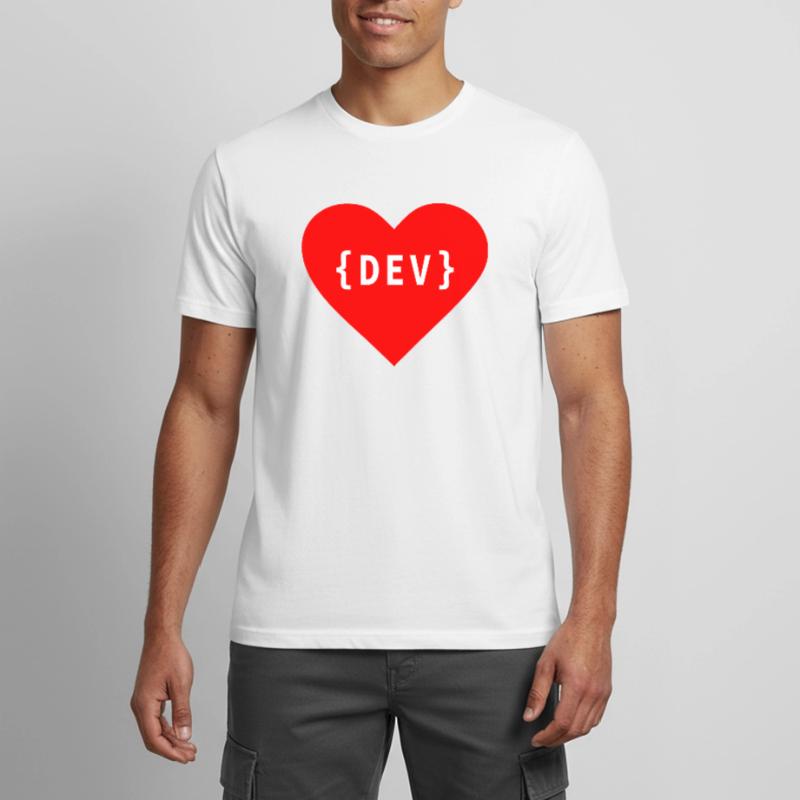 Software Developer, Liebe Code DEV Développeur Tag T-shirt respirant Homme