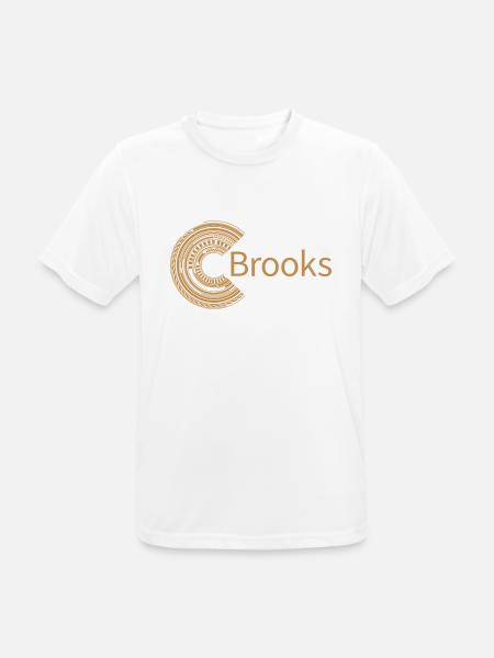 For Brooks - Men's Breathable T-Shirt - white