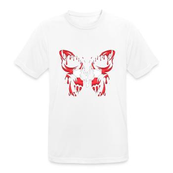 Flagge der Schweiz Offizielle Staaten Kontinent - Männer T-Shirt atmungsaktiv - Weiß - Vorne - AI Model Male 185 dark (185cm)