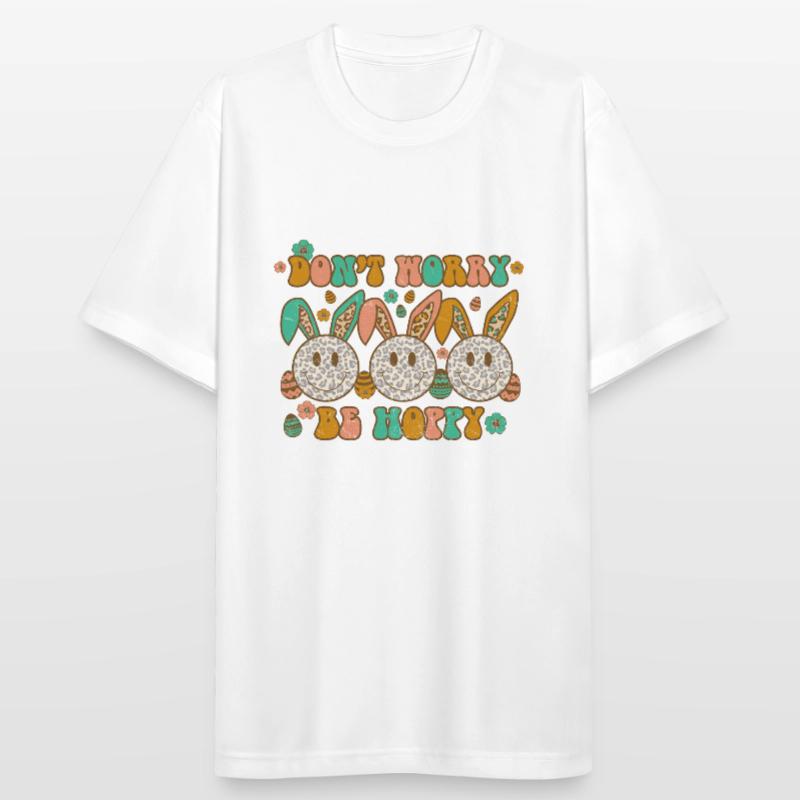 Happy Easter Easter Easter Egg Easter Celebration Easter Men's Breathable T-Shirt