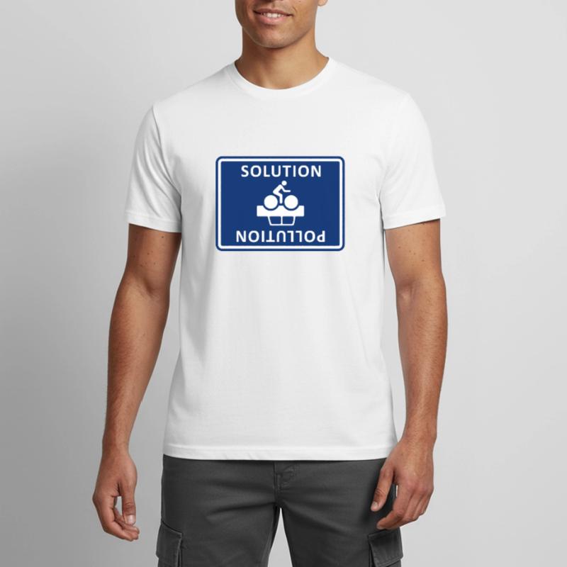Solution Pollution Men's Breathable T-Shirt