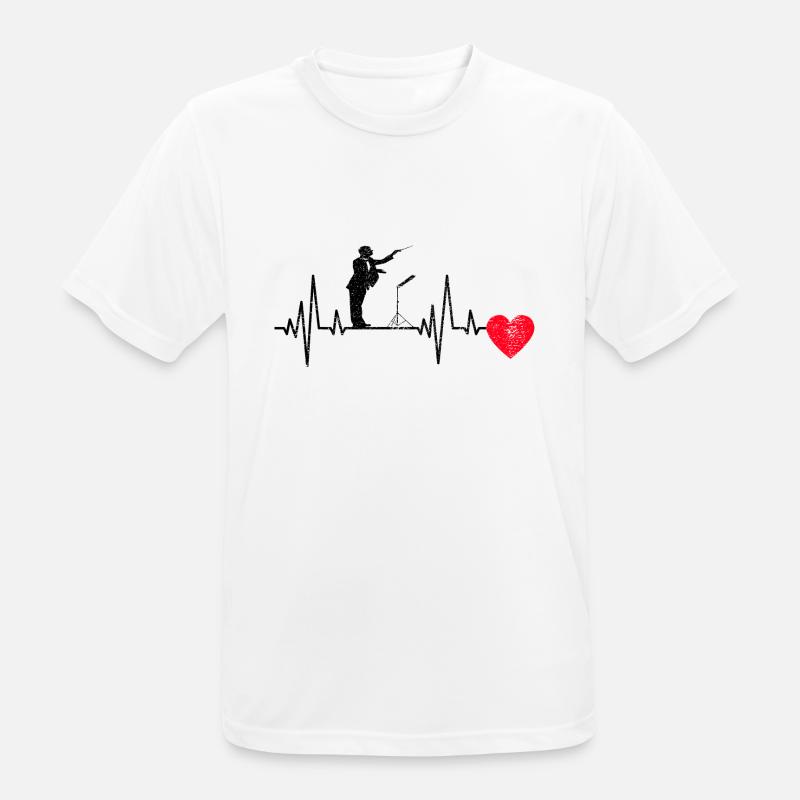 Dirigenten Geschenk Dirigieren Musik Dirigent - Männer T-Shirt atmungsaktiv - Weiß