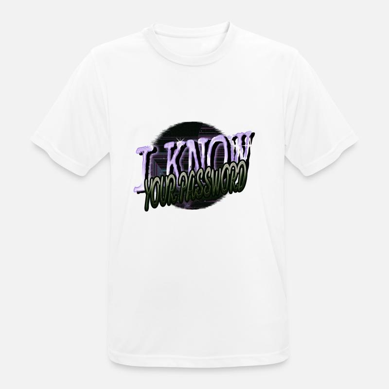 birthday hacker anonymous hacker hacking - Men's Breathable T-Shirt - white