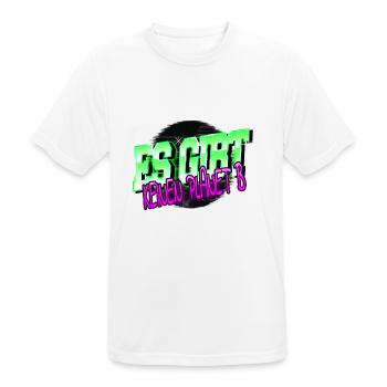 spruch weihnachten witzig veganes essen vegan - Männer T-Shirt atmungsaktiv - Weiß - Vorne - AI Model Male 185 dark (185cm)