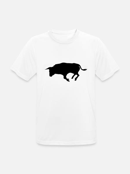 stier - Men's Breathable T-Shirt - white